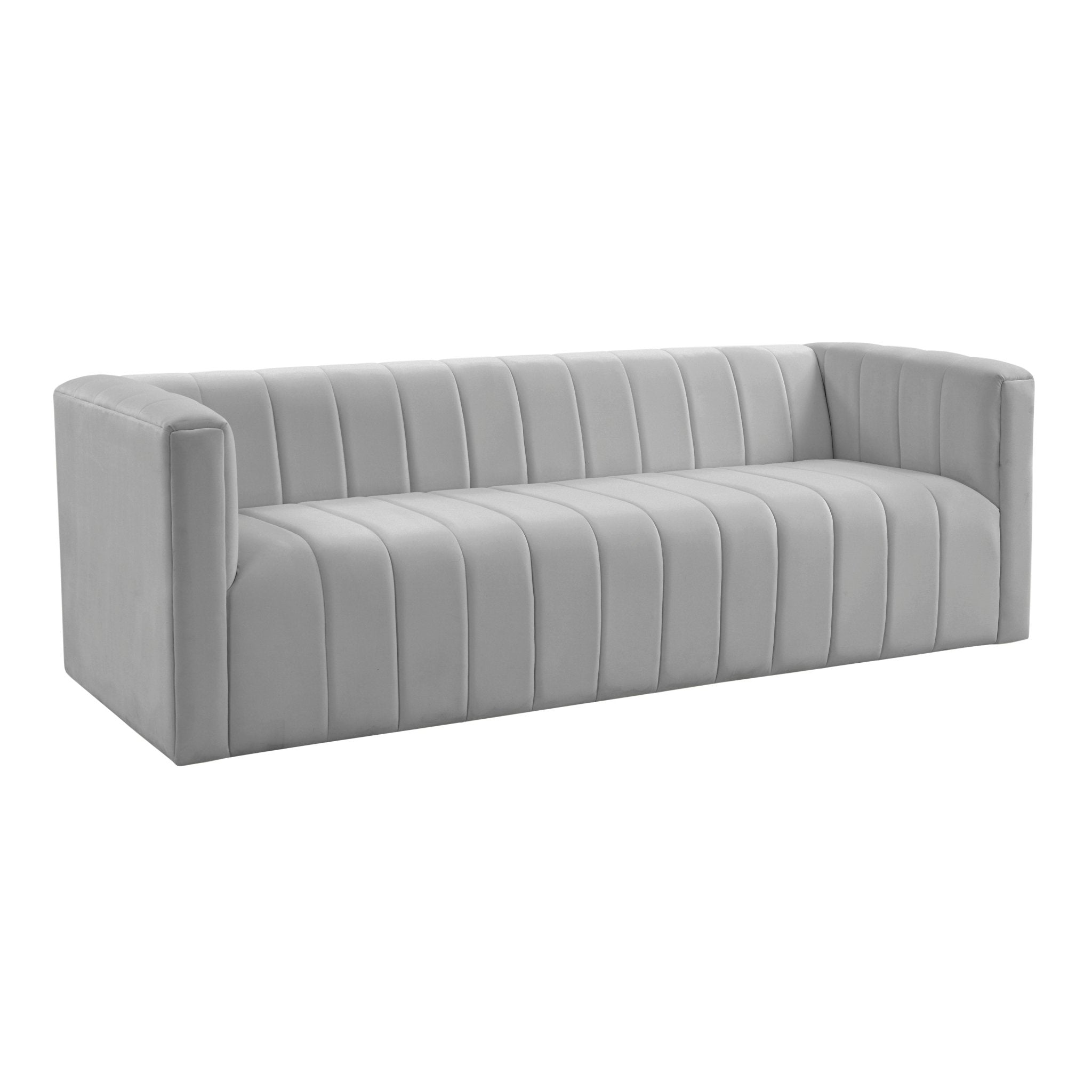 Norah Cognac Velvet Sofa Sofas & Loveseats| TOV