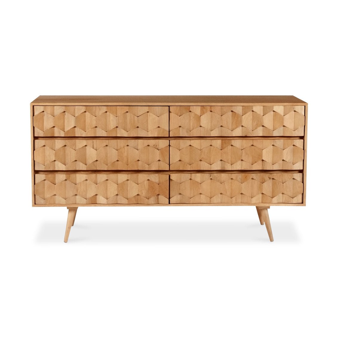 O2 Dresser Light Golden Dressers| Moe's Home