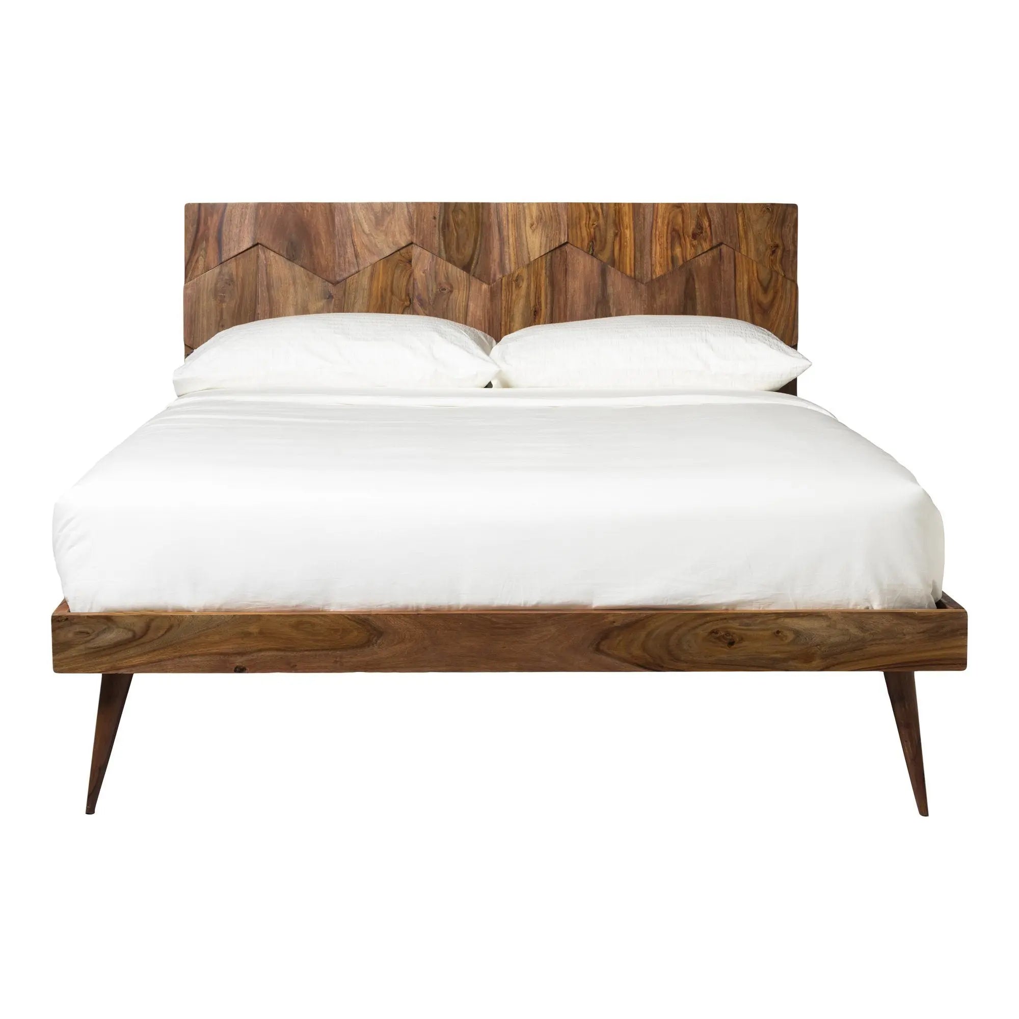 O2 King Bed Brown Beds| Moe's Home