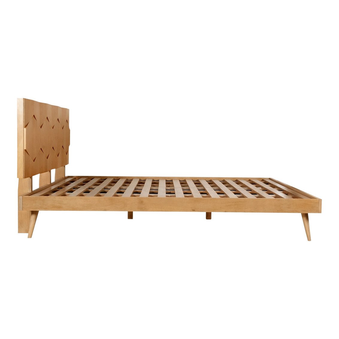 O2 Queen Bed Light Golden Beds| Moe's Home