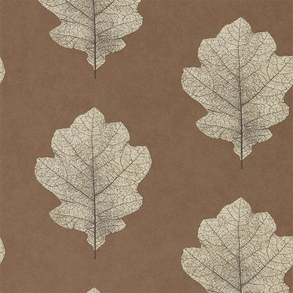 Oak Filigree Wallpaper| Sanderson Group