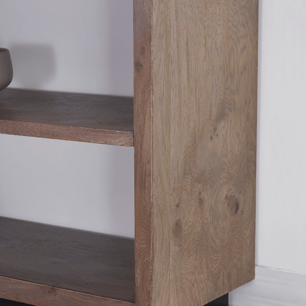 Oak Wood Console TABLE Table Sets| Crestview