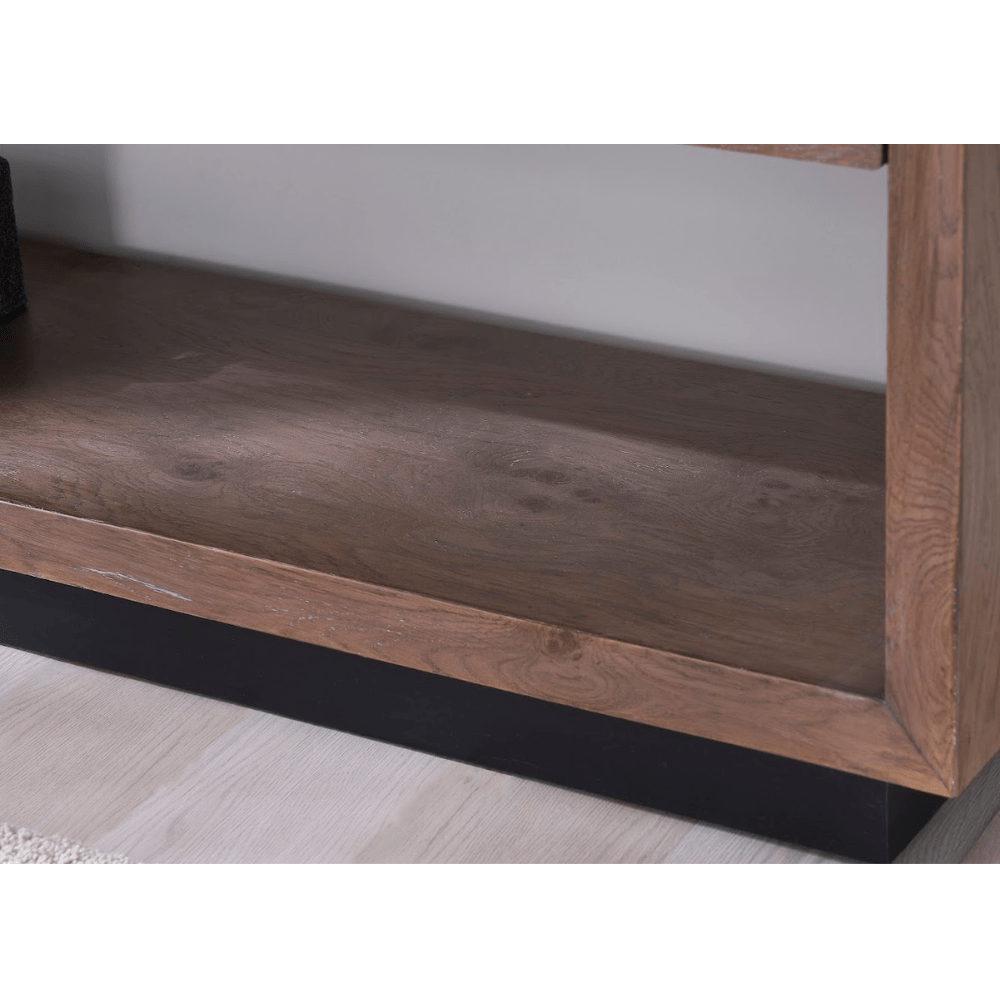 Oak Wood Console TABLE Table Sets| Crestview