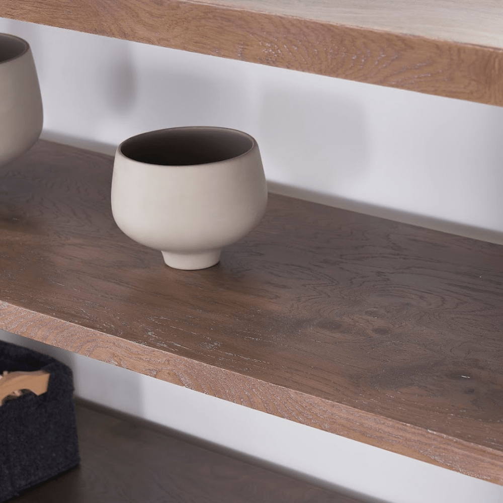 Oak Wood Console TABLE Table Sets| Crestview