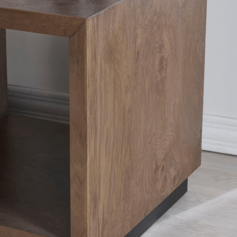 Oak Wood Side TABLE Accent & End Tables| Crestview