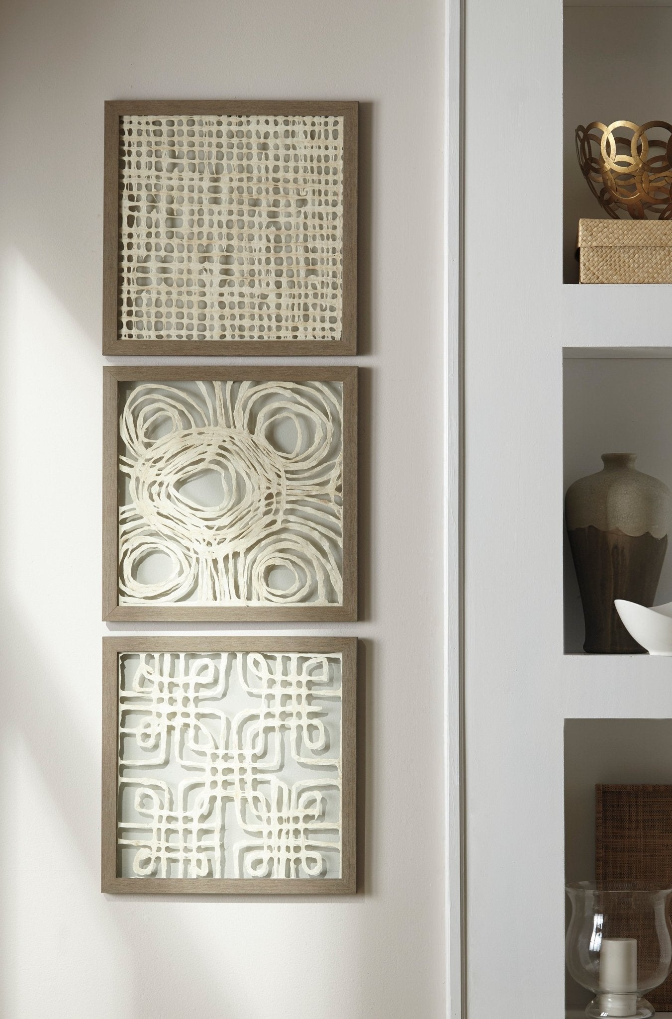 Odella Wall Decor (Set of 3) Wall Decors| Ashley Homestore
