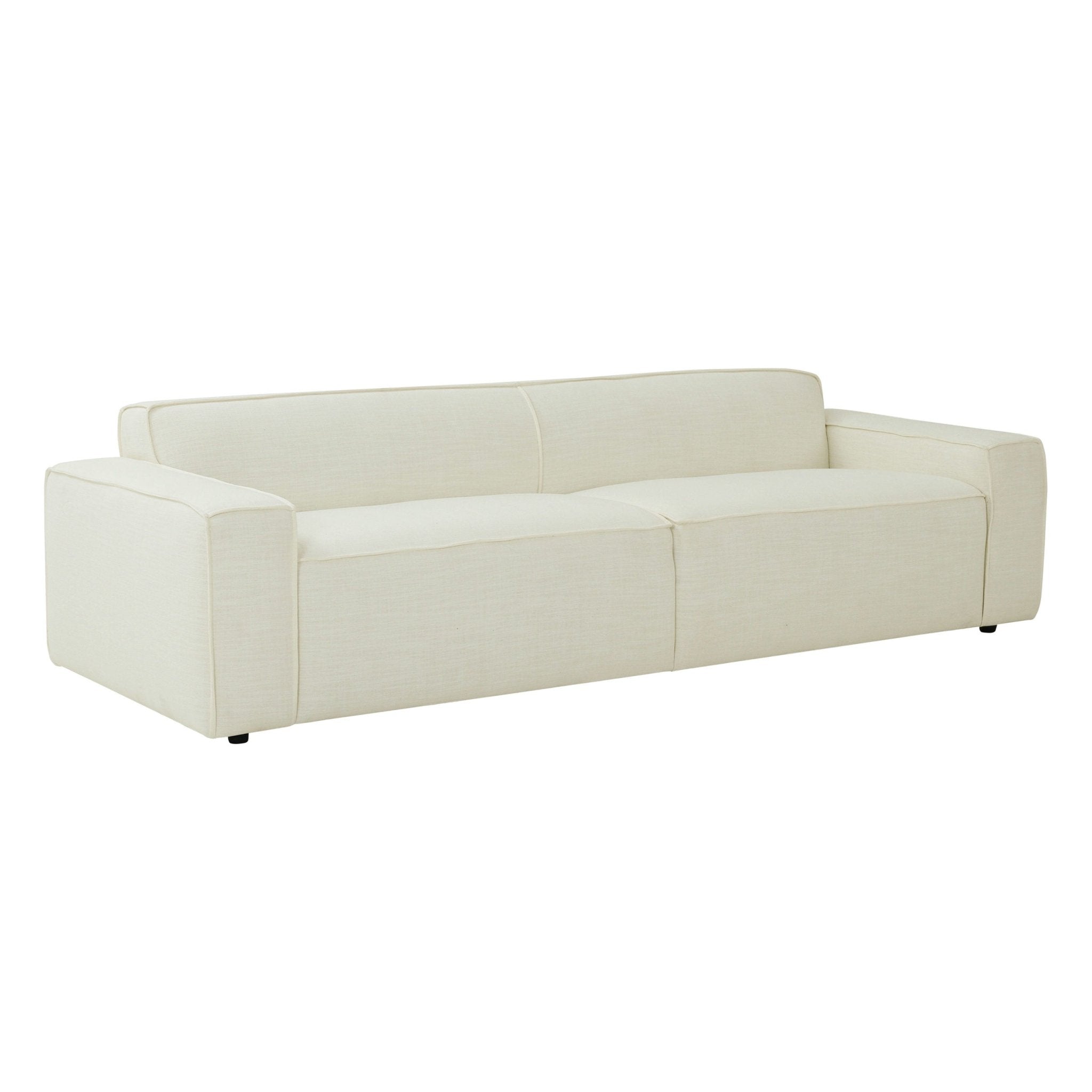 Olafur Cream Linen Sofa Sofas & Loveseats| TOV