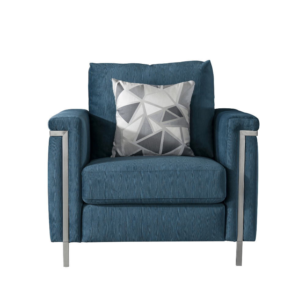 Orin Blue Chair Chairs| Roots Furniture