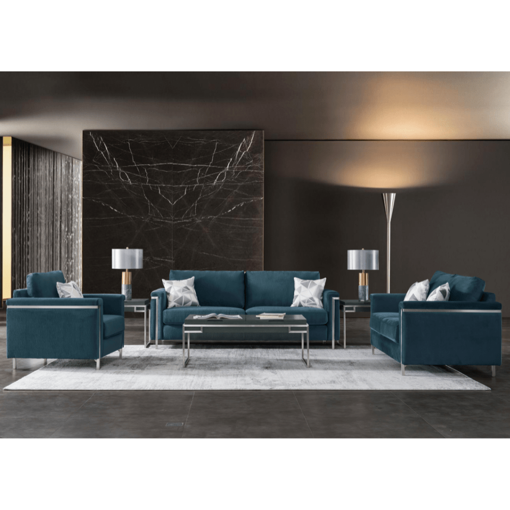 Orin Blue Living Room Set Living Room Sets| Roots Furniture