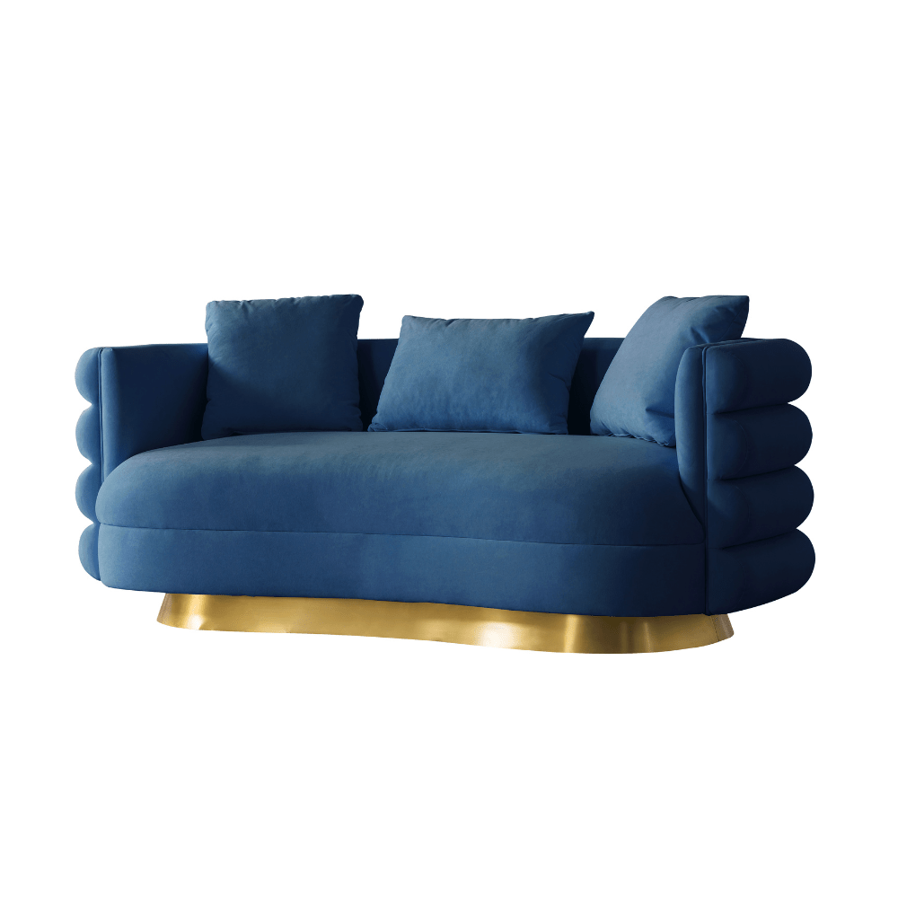 Oro Blue Living Room Set Living Room Sets| Roots Furniture