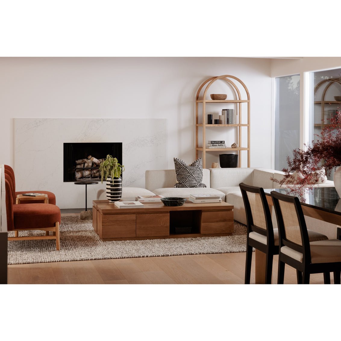 Orville Dining Chair Black-M2 Dining Chairs| Moe's Home