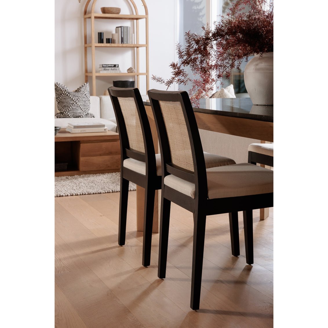 Orville Dining Chair Black-M2 Dining Chairs| Moe's Home