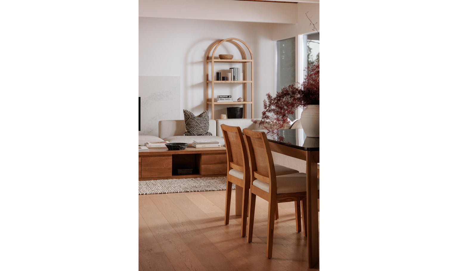 Orville Dining Chair Natural-M2 Dining Chairs| Moe's Home