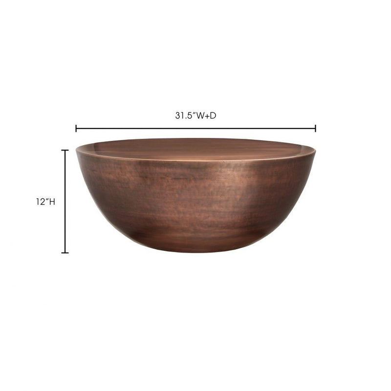 Conga Coffee Table Copper - Al Rugaib Furniture (4583177683040)