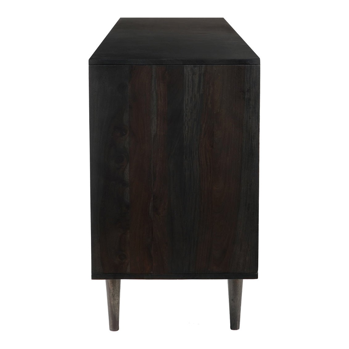 Pablo 4 Door Sideboard Black Consoles & Sideboards| Moe's Home