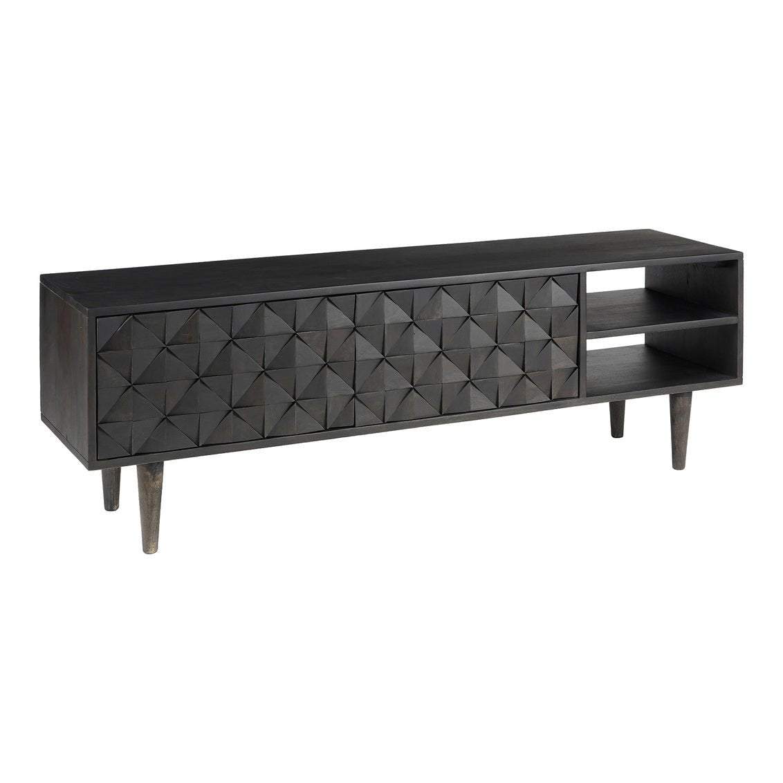Pablo Entertainment Unit Black TV Units| Moe's Home