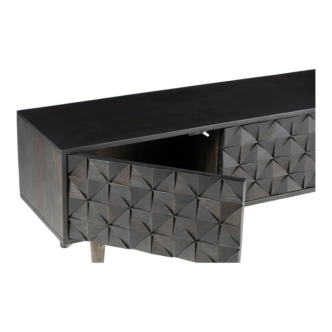Pablo Entertainment Unit Black TV Units| Moe's Home