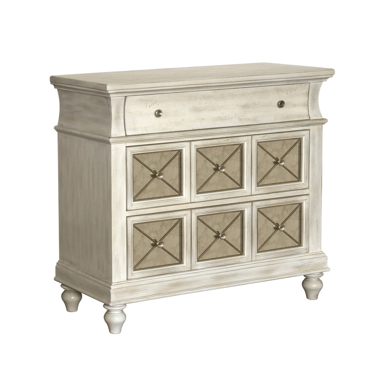 Painted Three Drawer Chest Cabinets & Chests| Hooker