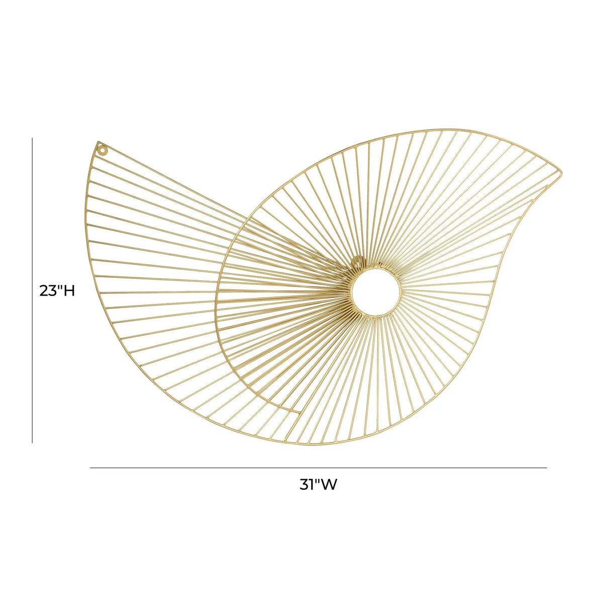 Paisley Gold Wall Art Wall Decors| TOV