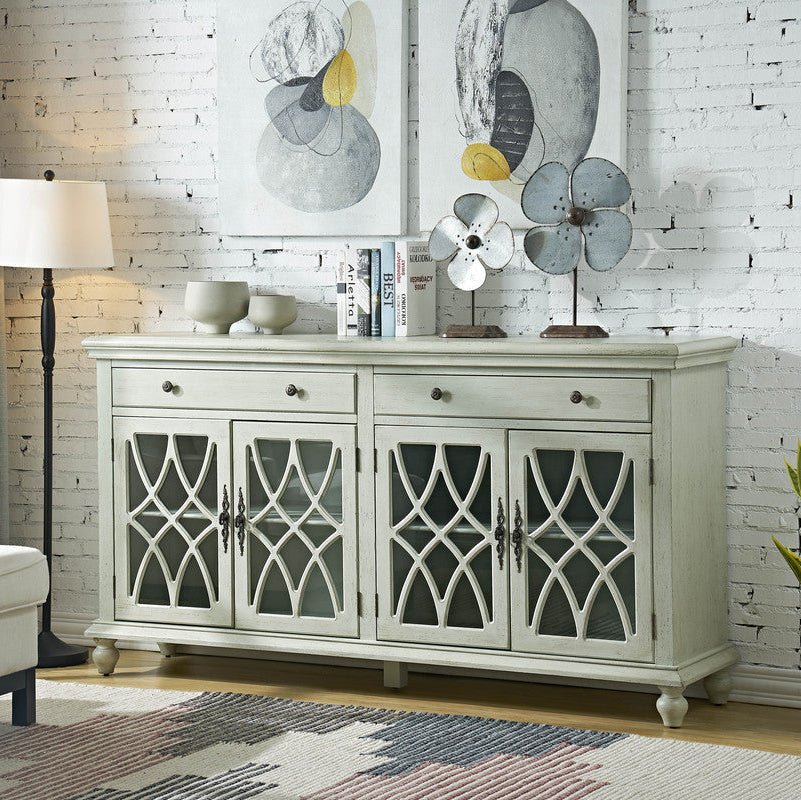 Paxton Pale Grey Sideboard Consoles & Sideboards| Crestview