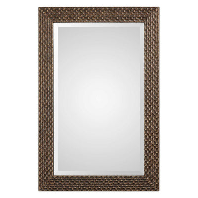 Pecan Mirror - Al Rugaib Furniture