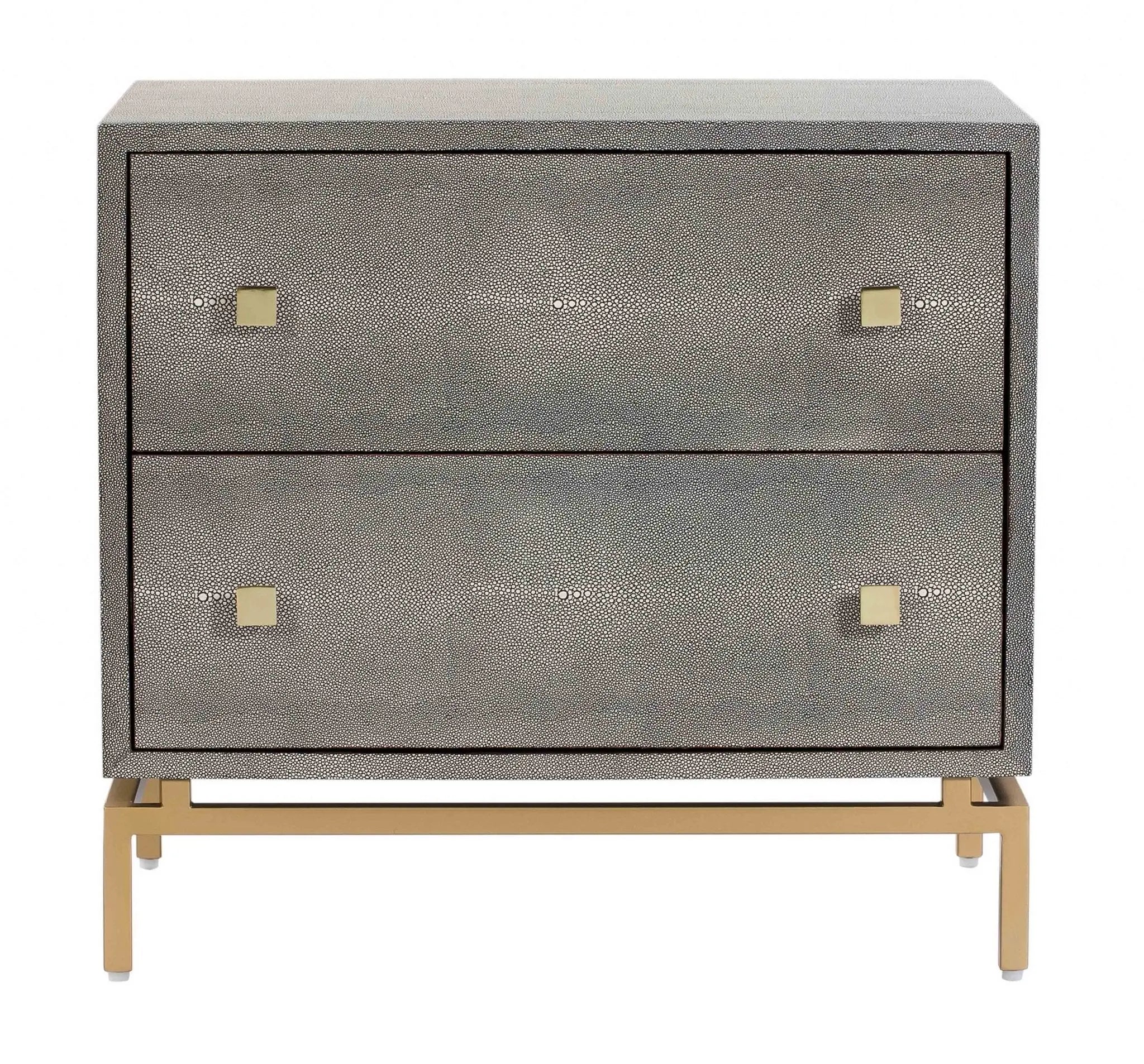 Pesce Shagreen Nightstand Nightstands| TOV