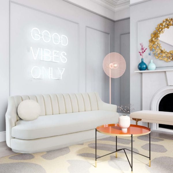Peyton Cream Velvet Sofa Sofas & Loveseats| TOV