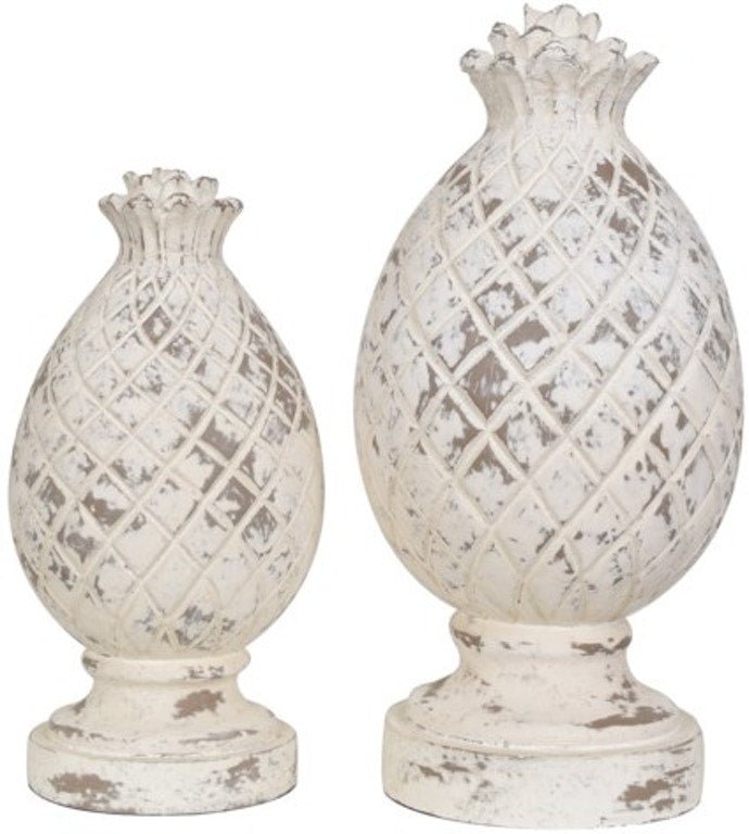 Pineapple Finials Set of 2 Table Decors| Crestview
