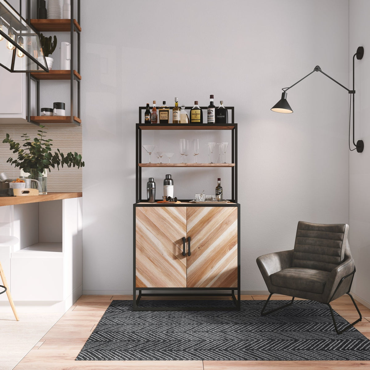 Pinedale Bar Cabinet Cabinets & Chests| Hooker