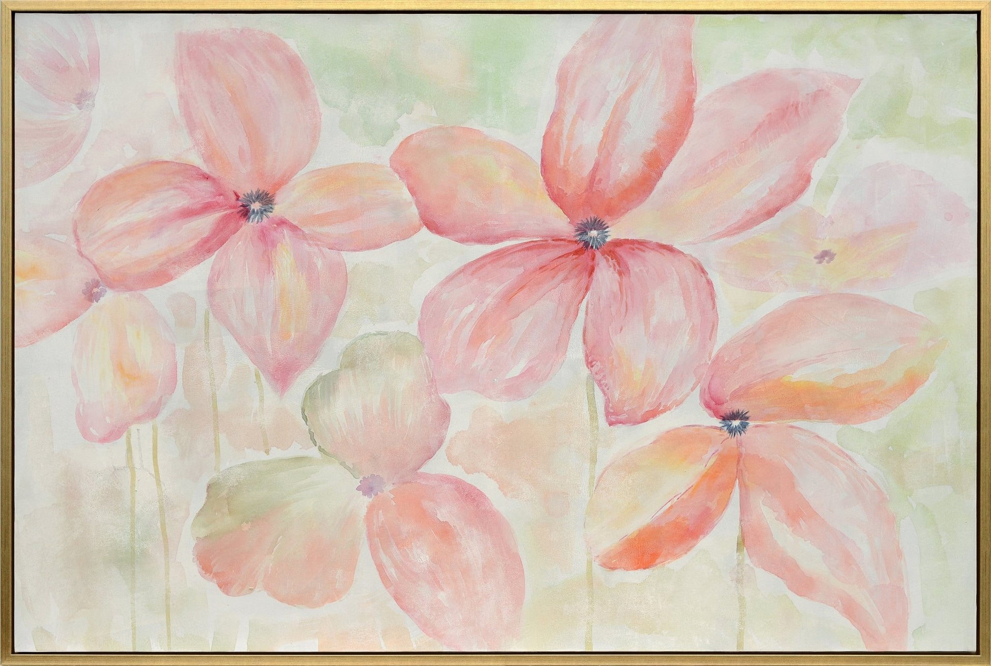 Pink Spring Hand Painting Wall Art| Crestview