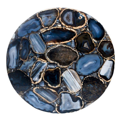 Shimmer Agate Accent Table - Al Rugaib Furniture (4583247118432)