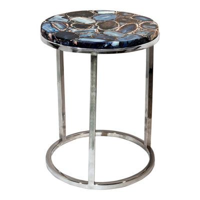 Shimmer Agate Accent Table - Al Rugaib Furniture (4583247118432)