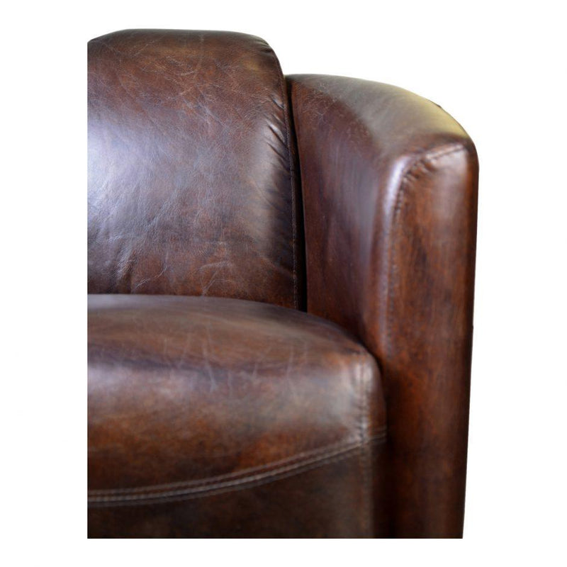 Salzburg Club Chair Brown - Al Rugaib Furniture (4583184629856)