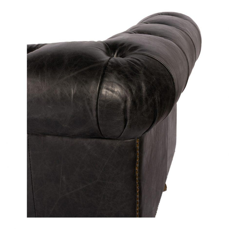 Birmingham Sofa Black - Al Rugaib Furniture (4583162609760)