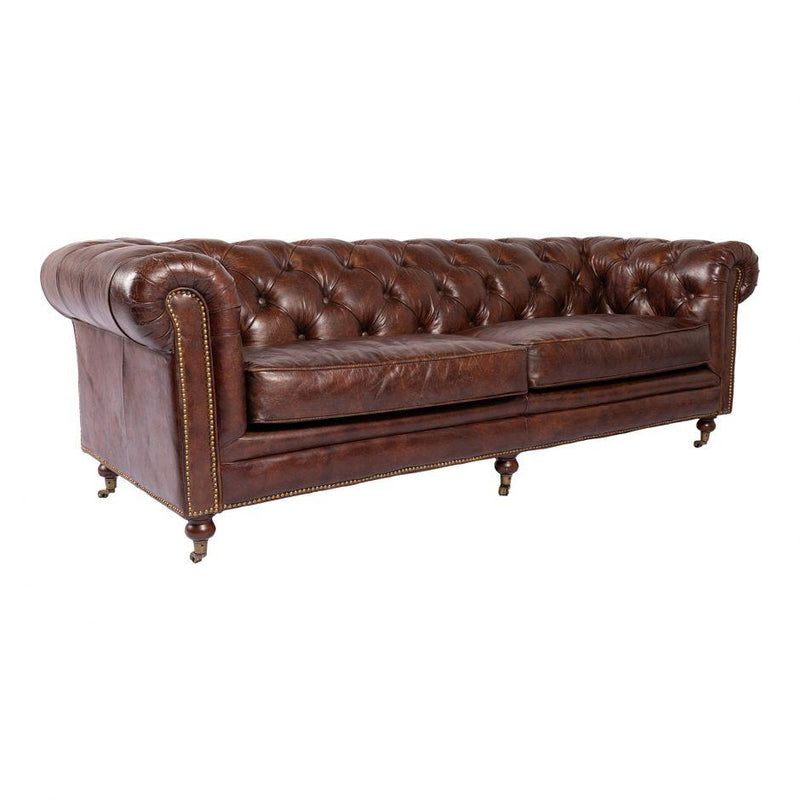 Birmingham Sofa Brown - Al Rugaib Furniture (4583149404256)