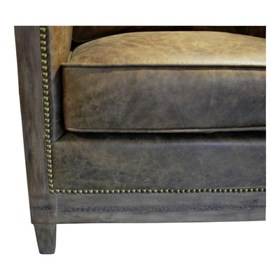 Darlington Club Chair Light Brown - Al Rugaib Furniture (4583166804064)