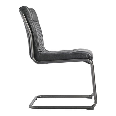 Ansel Dining Chair Black-M2 - Al Rugaib Furniture (4583211991136)