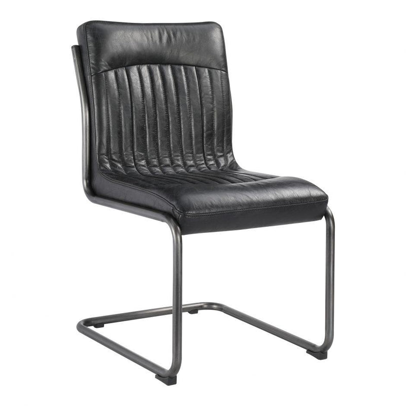 Ansel Dining Chair Black-M2 - Al Rugaib Furniture (4583211991136)