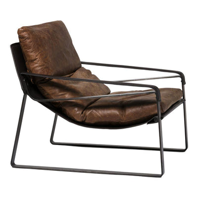 Connor Club Chair - Brown - Al Rugaib Furniture (4583147962464)