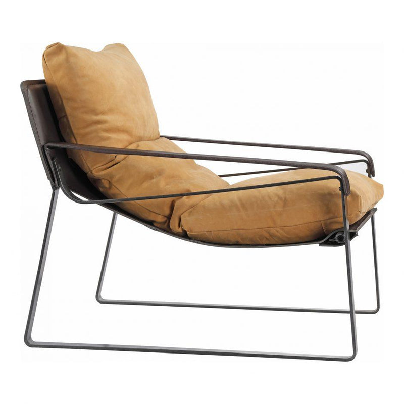 Connor Club Chair Tan - Al Rugaib Furniture (4583230308448)