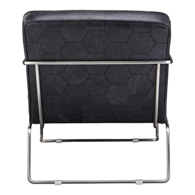 Desmond Club Chair - Black - Al Rugaib Furniture (4583172440160)