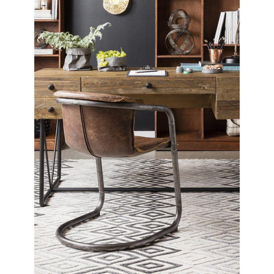 Benedict Dining Chair Light Brown-M2 - Al Rugaib Furniture (4583152549984)