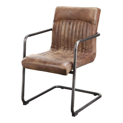 Ansel Arm Chair Light Brown-M2 - Al Rugaib Furniture (4583179681888)