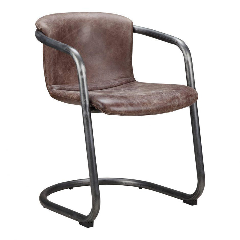 Freeman Dining Chair Light Brown-M2 - Al Rugaib Furniture (4583182991456)