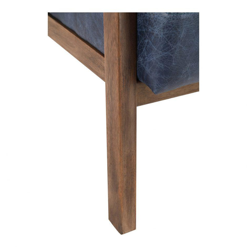 Drexel Arm Chair Blue - Al Rugaib Furniture (4583186268256)