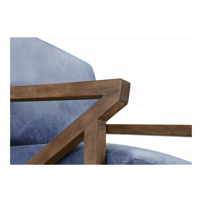 Drexel Arm Chair Blue - Al Rugaib Furniture (4583186268256)