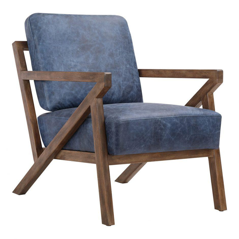 Drexel Arm Chair Blue - Al Rugaib Furniture (4583186268256)