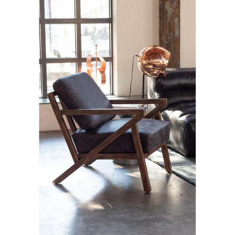 Drexel Arm Chair Antique Ebony - Al Rugaib Furniture (4583177846880)