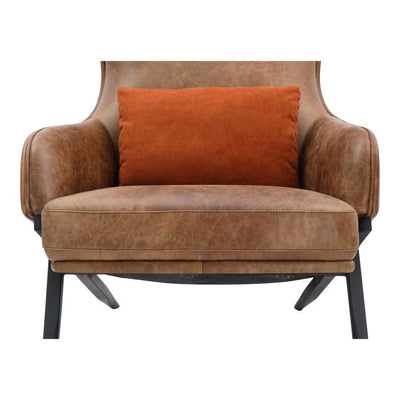 Amos Leather Accent Chair - Al Rugaib Furniture (4583207665760)
