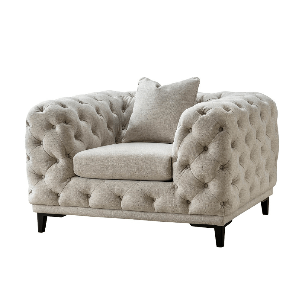 Plain Tuft Chair Chairs| Roots Furniture